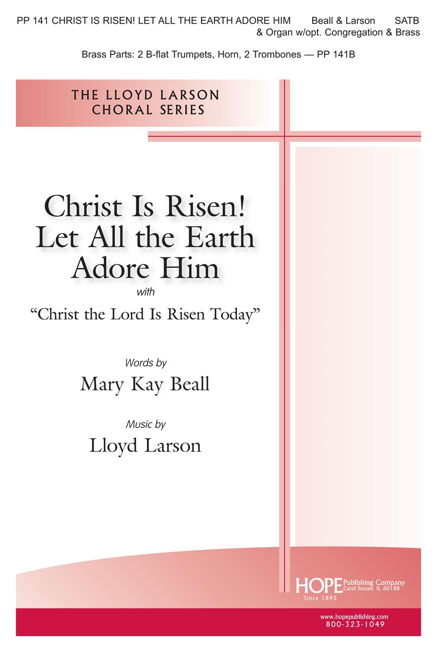 Christ Is Risen Let All the Earth Adore Him - SATB Cover Image