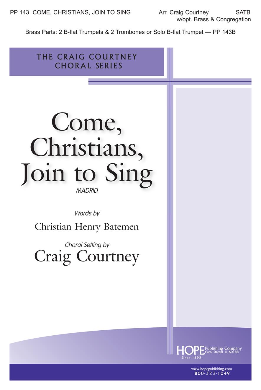 Come Christians Join to Sing - SATB Cover Image