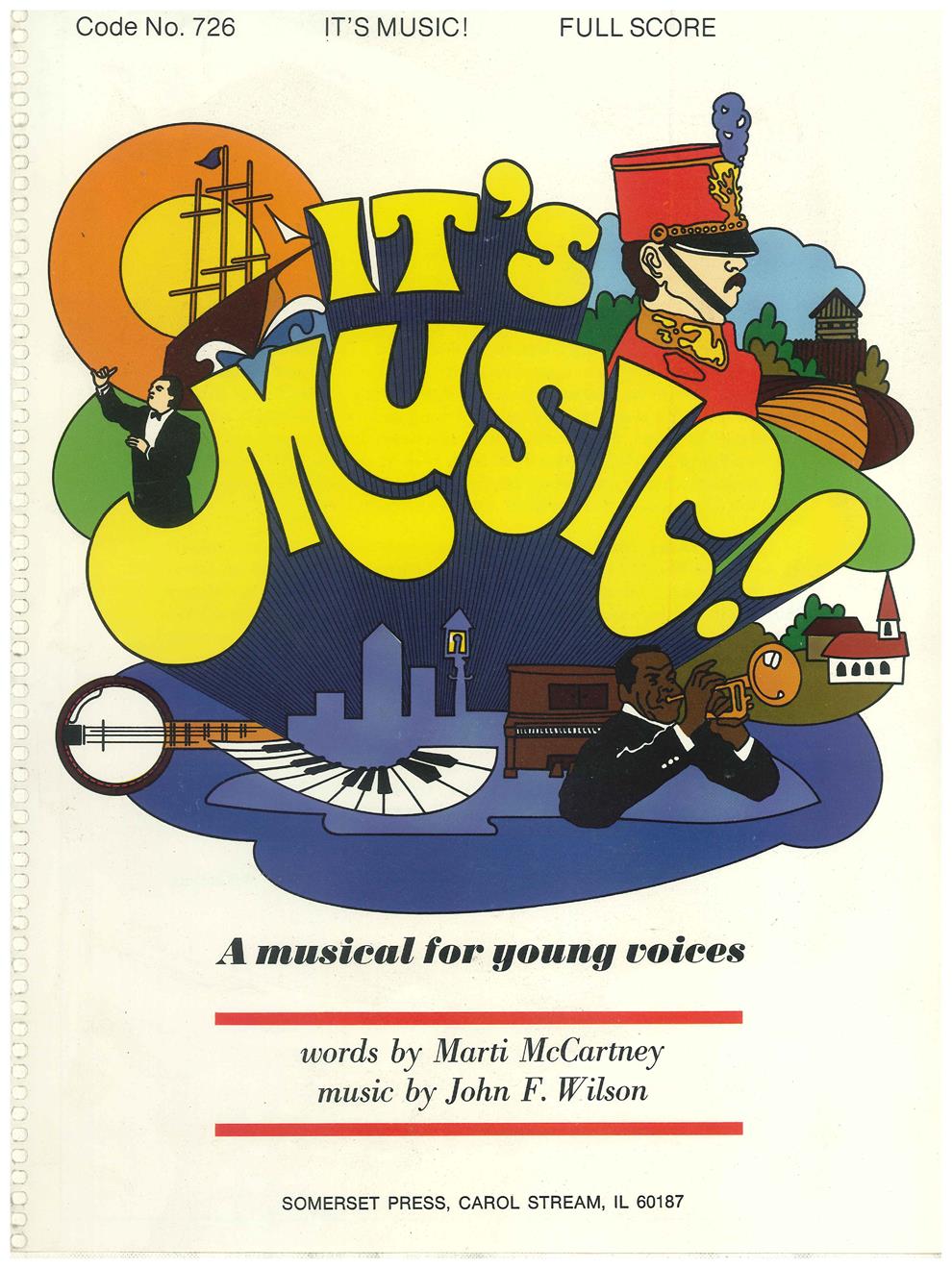 It's Music - Full Score Cover Image