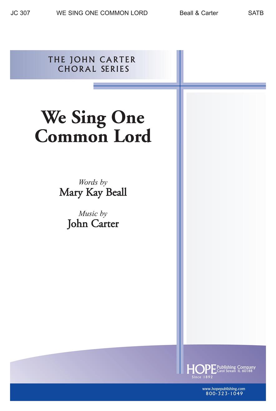 We Sing One Common Lord - SATB Cover Image