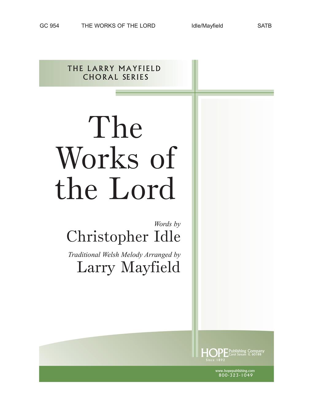 The Works of the Lord - SATB Cover Image