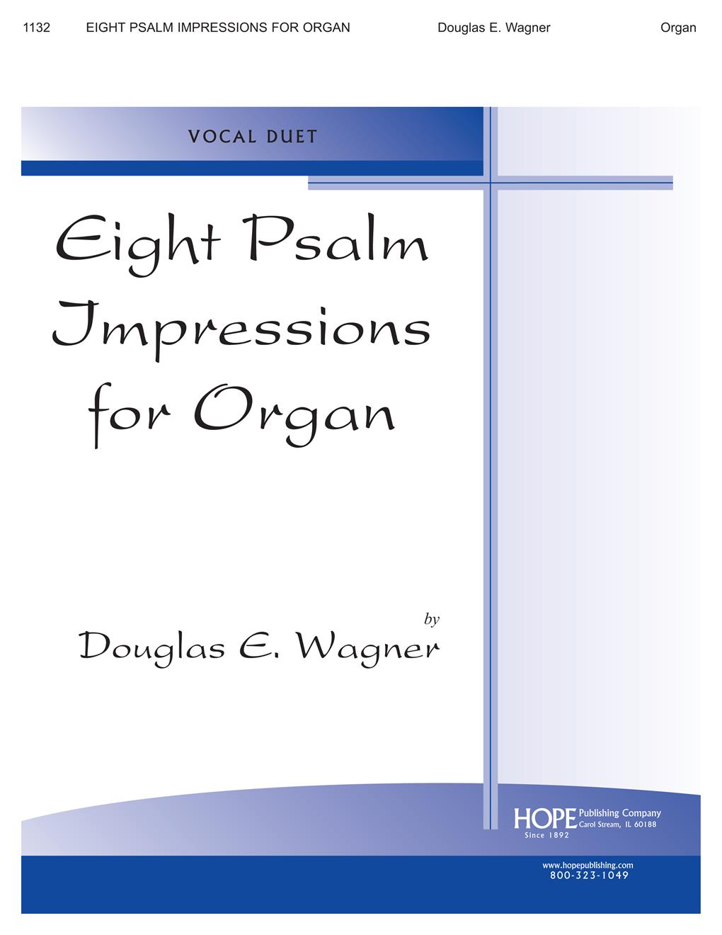 EIGHT PSALM IMPRESSIONS FOR ORGAN VOL. 1 - Cover Image
