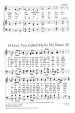 O God You Called Me by My Name (God When I Came into This Life) Cover Image