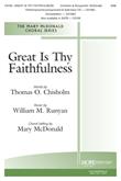 Great Is Thy Faithfulness - SAB