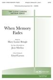 When Memory Fades - SATB Cover Image