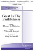 Great Is Thy Faithfulness -  SATB Cover Image