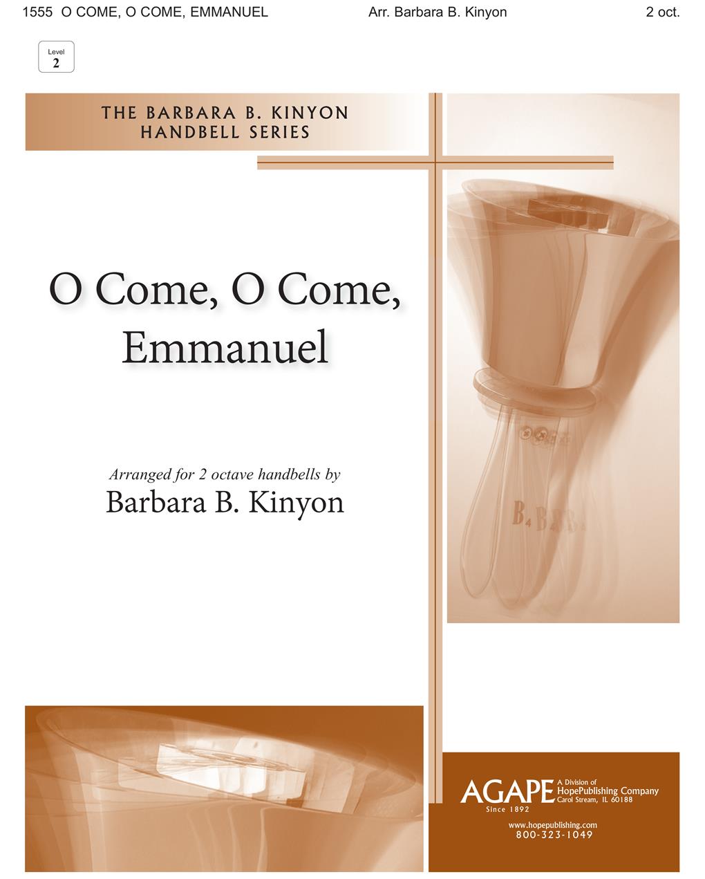 O Come O Come Emmanuel - 2 Octave Cover Image
