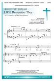 I Will Remember Thee - SATB Cover Image