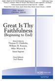 Great Is Thy Faithfulness (Beginning to End) - SATB Cover Image