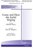 Come and Hear the Joyful Singing - SATB Cover Image