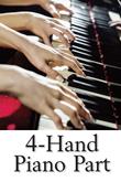Joshua Fit the Battle of Jericho - 4-Hand Piano Part-Digital Download
