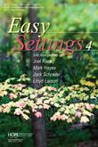 Easy Settings 4 - PDF Score-Digital Download