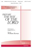 Prepare the Way of the Lord - SATB (or 2-Parts)-Digital Download