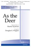 As the Deer - SATB-Digital Download