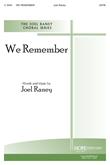 We Remember - SATB-Digital Version