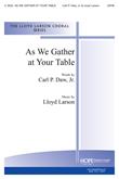 As We Gather at Your Table - SATB-Digital Download