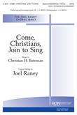 Come, Christians, Join to Sing - SATB-Digital Download