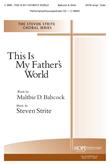 This Is My Father's World - SATB-Digital Download