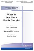 When in Our Music God Is Glorified - SATB and Brass-Digital Download