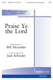 Praise Ye the Lord - SAB-Digital Download