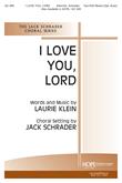 I Love You, Lord - Two-Part w/opt. Three-Part-Digital Download