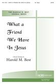 What a Friend We Have in Jesus - SATB-Digital Download