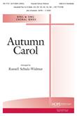 Autumn Carol - SAB-Digital Download
