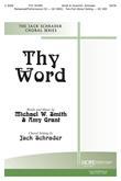 Thy Word - SATB-Digital Download