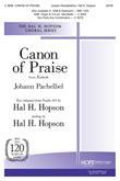 Canon of Praise - SATB Cover Image