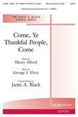 Come Ye Thankful People Come - SATB Cover Image