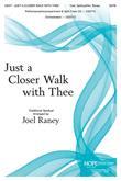 Just a Closer Walk with Thee - SATB Cover Image