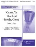 Come Ye Thankful People Come - 3-5 Octave Cover Image