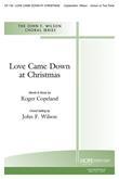 Love Came Down at Christmas - Unison Cover Image