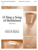 O Sing a Song of Bethlehem - 3-5 oct Cover Image