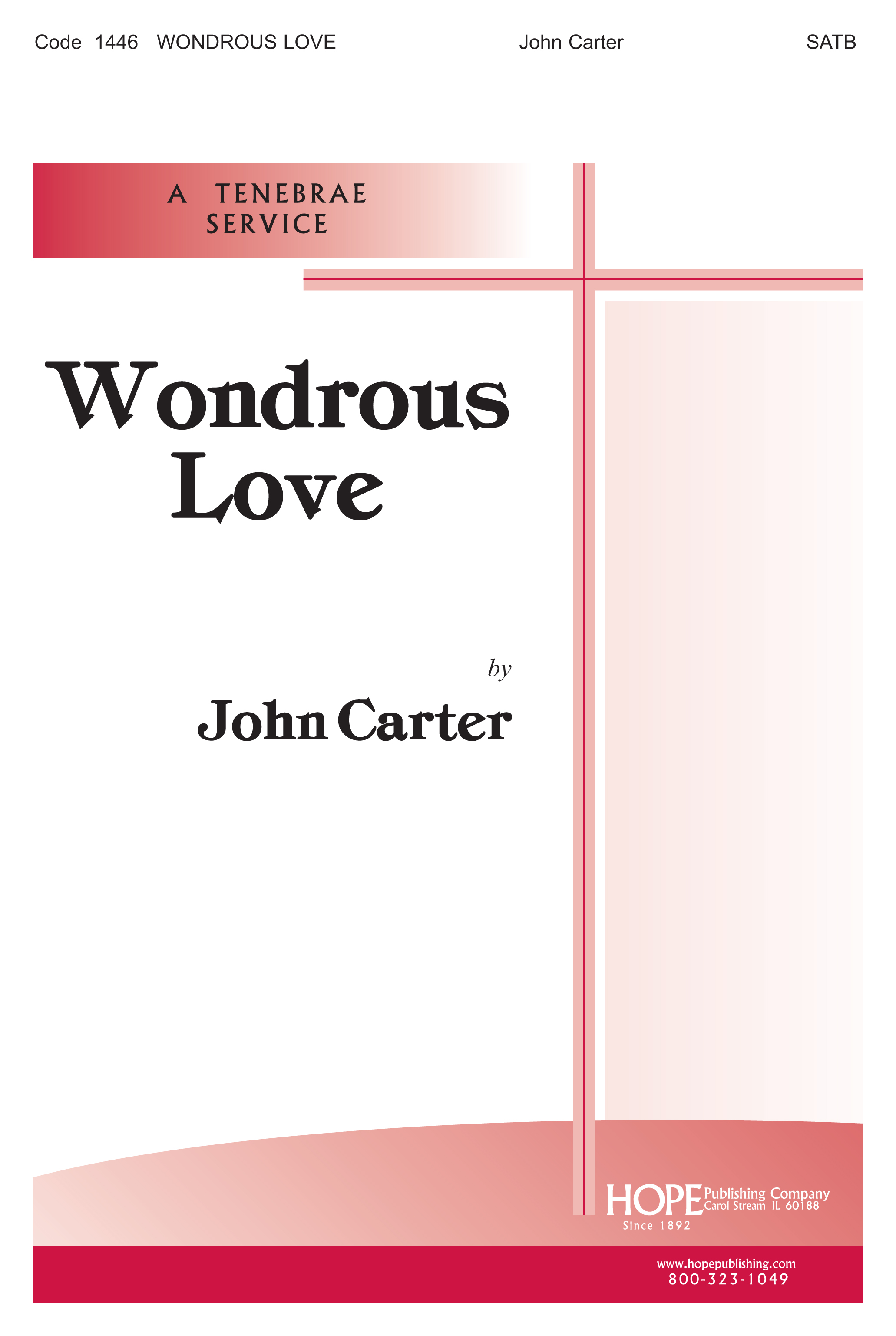 Wondrous Love - Musical Cover Image