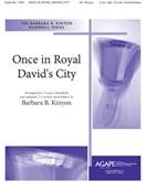 Once in Royal David's City - 3 Octave w-opt. 2-3 Octave Handchimes Cover Image