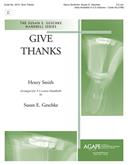 Give Thanks - 3-5 Oct.