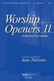 Worship Openers: Introits that Work Vol. 2 - Score Cover Image