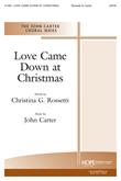 Love Came Down at Christmas - SATB Cover Image