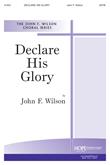 Declare His Glory - SATB Cover Image