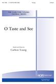 O Taste and See - Unison Cover Image