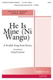 He Is Mine - SATB w-opt. Percussion Cover Image
