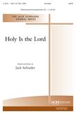 Holy Is the Lord - SATB Cover Image