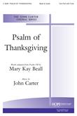 Psalm of Thanksgiving - Two Part and Flute Cover Image
