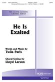 He Is Exalted - SATB Cover Image