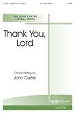 Thank You Lord - SATB Cover Image