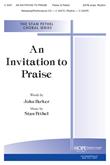 Invitation to Praise An - SATB Cover Image