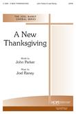 New Thanksgiving A - SATB Cover Image