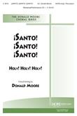 Santo Santo Santo - SATB w-opt. Percussion Cover Image