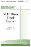 Let Us Break Bread Together - SATB Cover Image